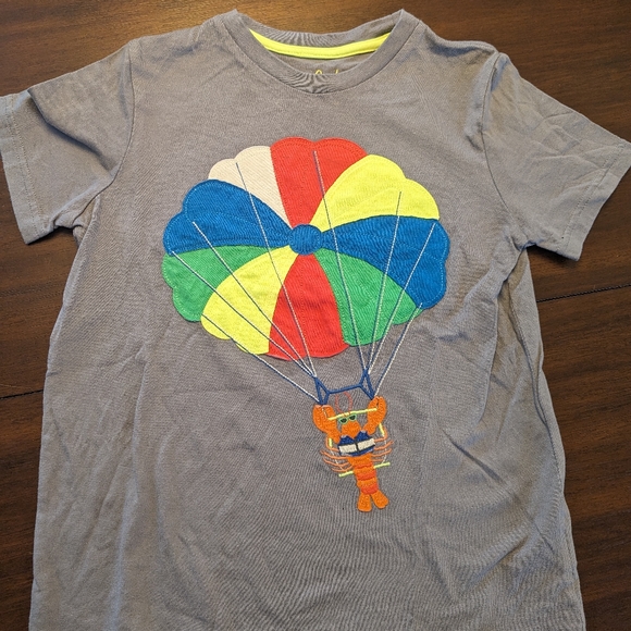 Mini Boden parachuting lobster tshirt - Picture 2 of 2